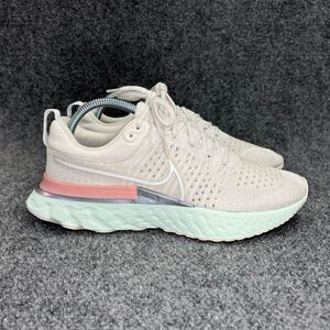 Nike React Infinity Run Flyknit 2 Shoes Women's Size 9.5 Platinum Tint Athletic